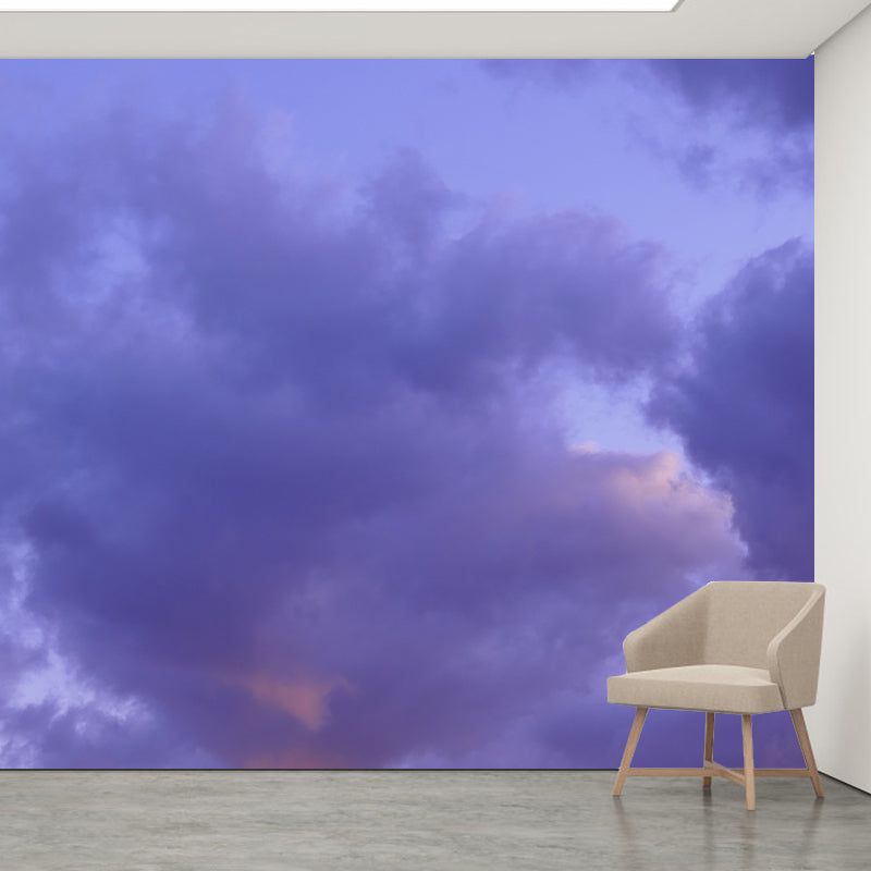 Sky Modern Living Room Corridor Indoor Wall Decor Water Resistant Mural