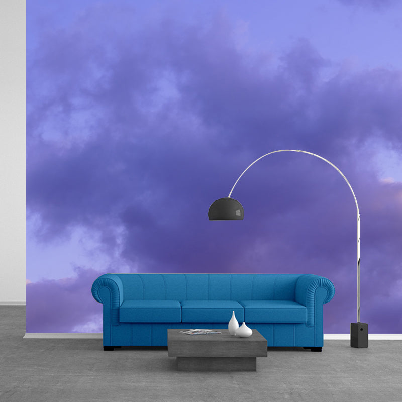 Sky Modern Living Room Corridor Indoor Wall Decor Water Resistant Mural