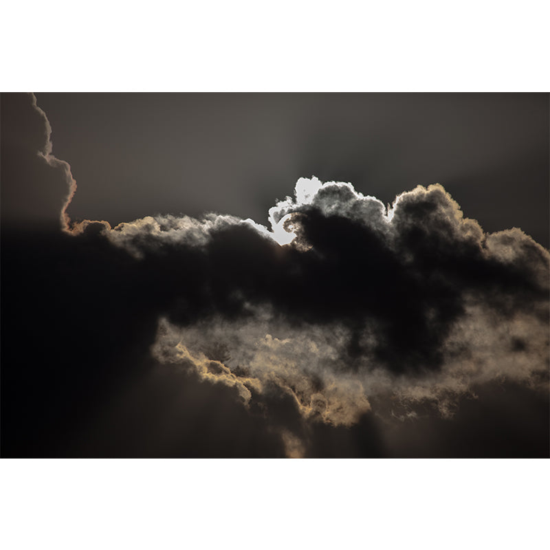 Beautiful Sky View Removable Wall Mural for Sleeping Room, Water Resistant