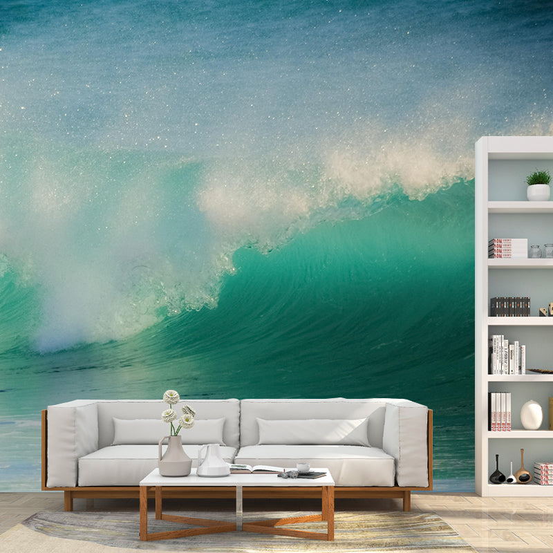 Seascape Mural Moisture Resistant Wallpaper Wall Decor Bathroom Floor Murals