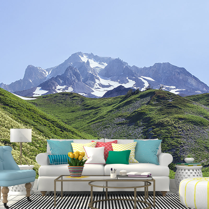Mountain Photo Wall Mural for Living Room Bedroom Wall Decor, Made to Measure