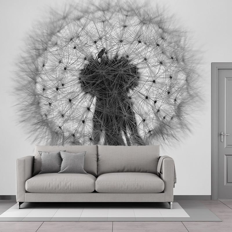 Seed Dandelion Full Size Wall Covering for Reading Room, Customized Size Available
