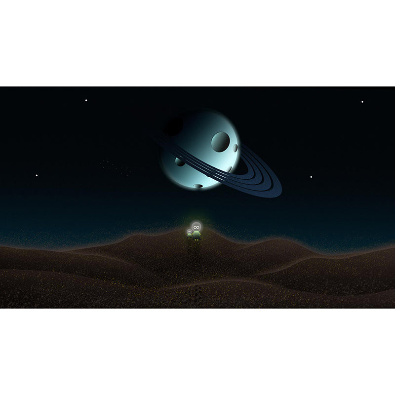 Modern Cosmic Galaxy Illustration Wall Mural Wallpaper for Living Room, Made to Measure