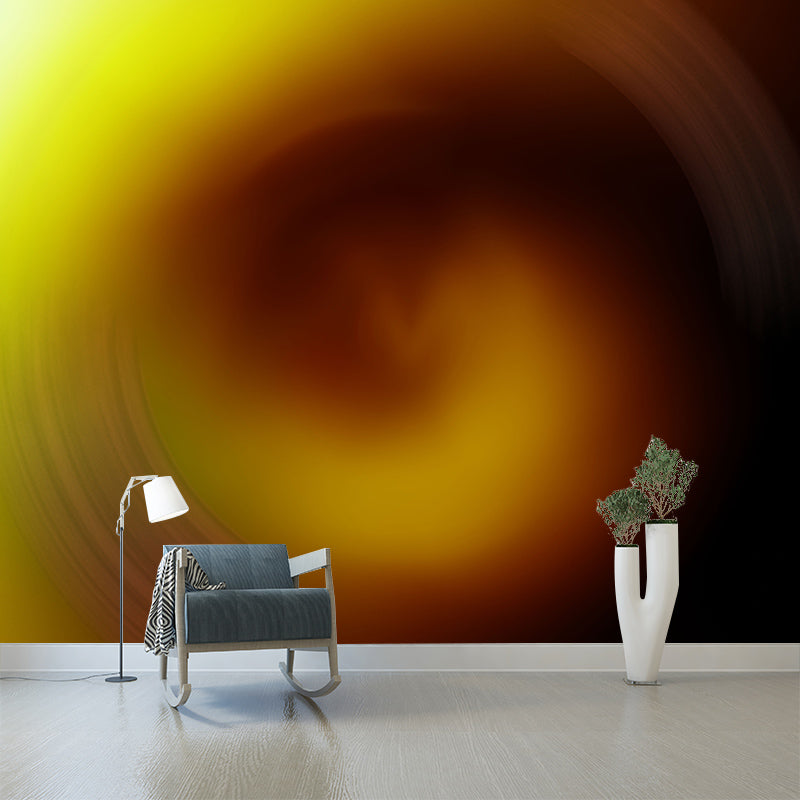 Abstract Mural Wallpaper for Dining Room, Mildew Resistant, Made to Measure