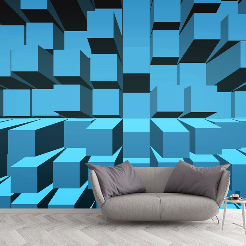 Modern Style 3D Painting Mural Mildew Resistant Wall Covering for Room Decor