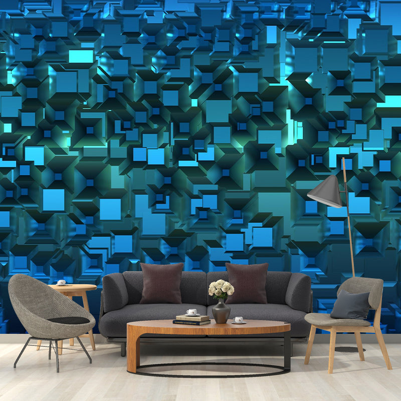 Modern Style 3D Painting Mural Mildew Resistant Wall Covering for Room Decor