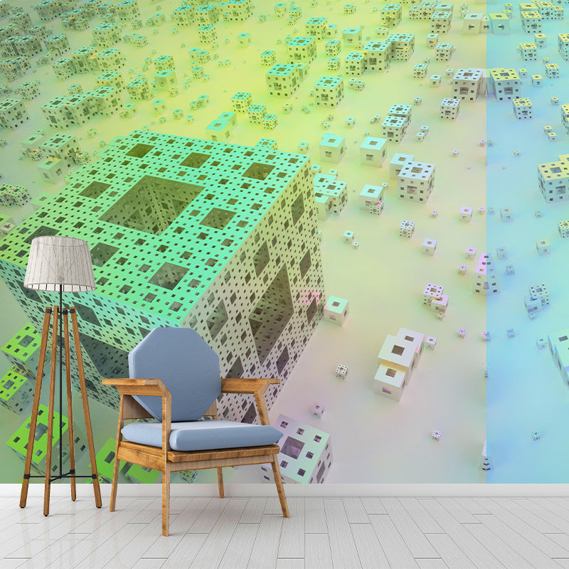 Horizontal Illustration 3D Painting Mural Decorative Wallpaper Wall Murals