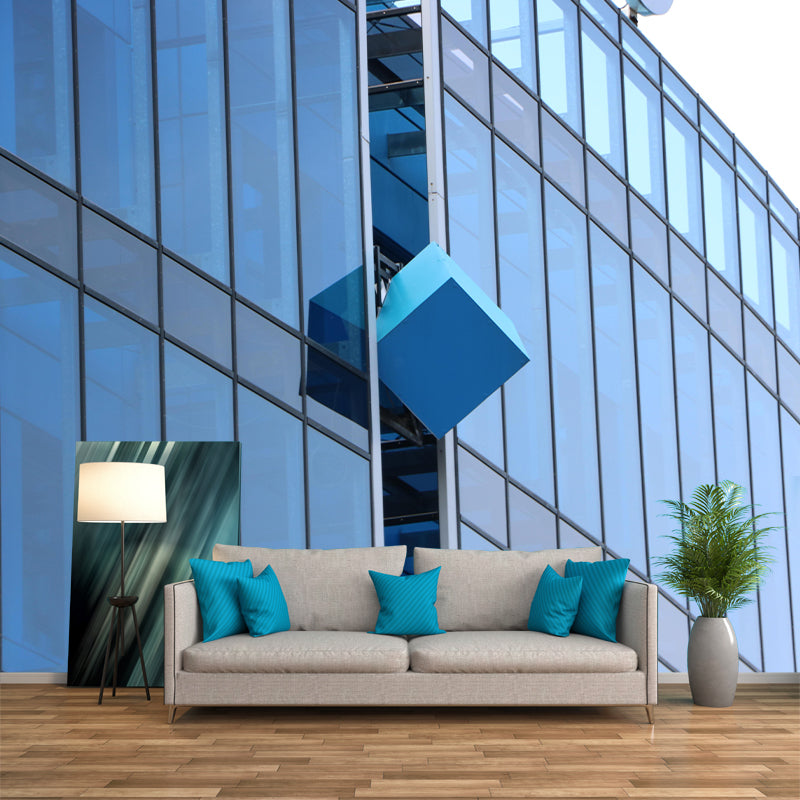 Modern 3D Painting Mural Mildew Resistant Wall Covering for Bedroom Decor