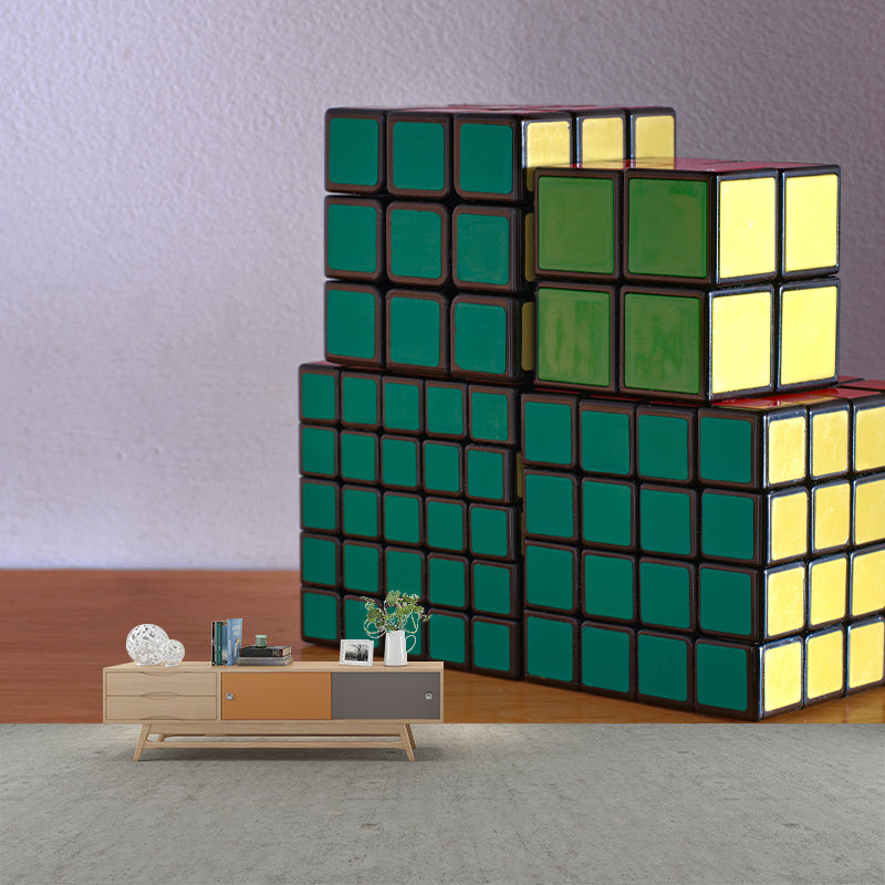 Modern Style 3D Painting Mural Mildew Resistant Wall Covering for Bedroom Decor