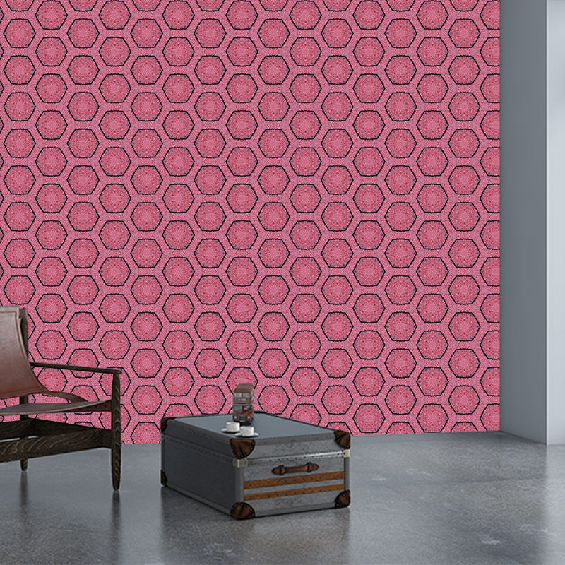 Geometric Patterns Mural Decal for Wall Modern Style Bedroom Mural Wall Art