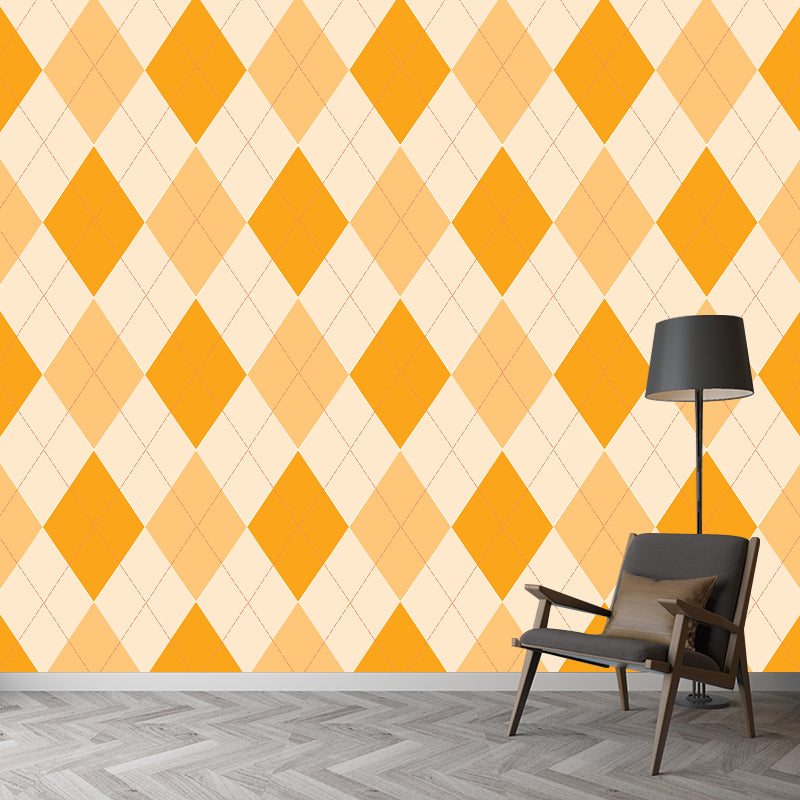 Geometric Patterns Mural Decal for Wall Modern Style Bedroom Mural Wall Art