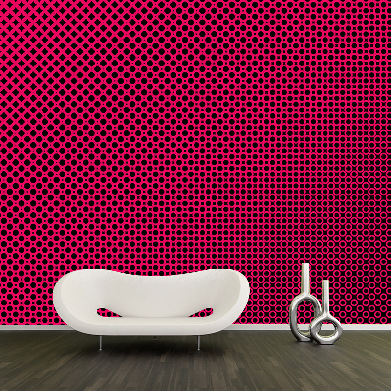Horizontal Illustration Geometric Patterns Mural Decorative Wallpaper Wall Mural