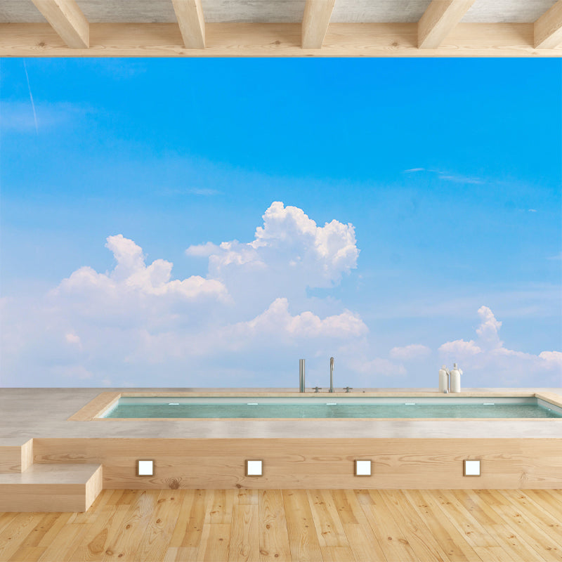 Beautiful Sky Mural Decal for Wall Contemporary Living Room Mural Wall Art