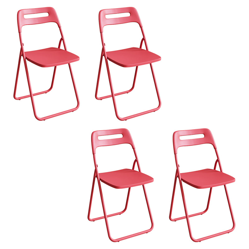Chaise d'intérieur et d'extérieur moderne en métal, chaise d'appoint pliante à dossier ouvert pour la maison