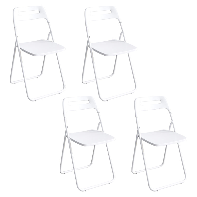Chaise d'intérieur et d'extérieur moderne en métal, chaise d'appoint pliante à dossier ouvert pour la maison
