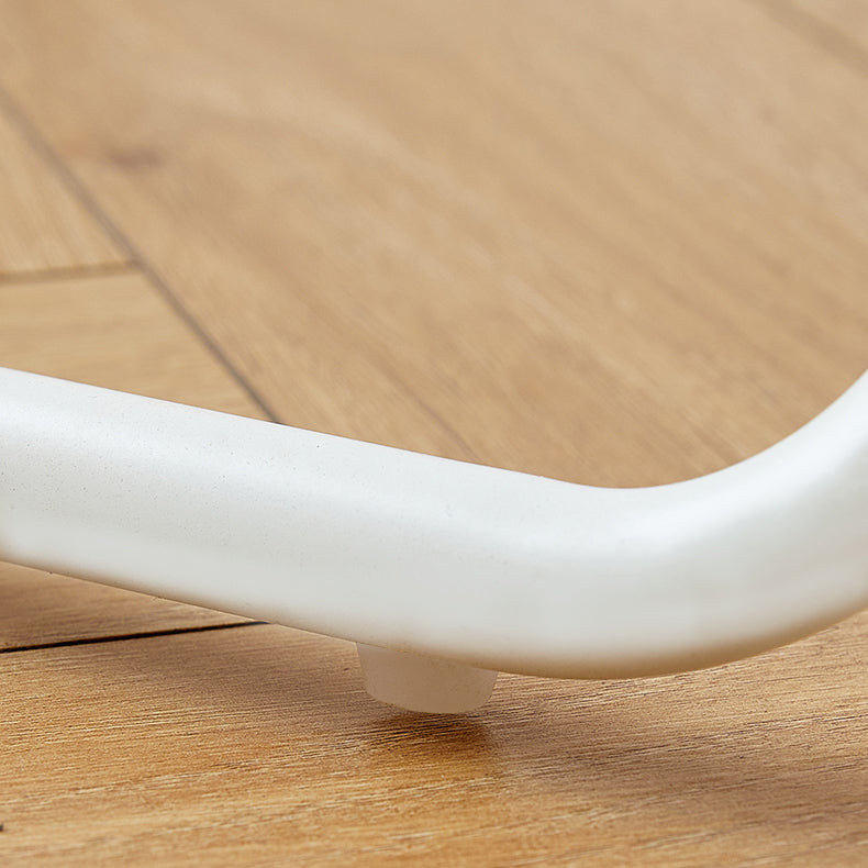 Chaise d'intérieur et d'extérieur moderne en métal, chaise d'appoint pliante à dossier ouvert pour la maison