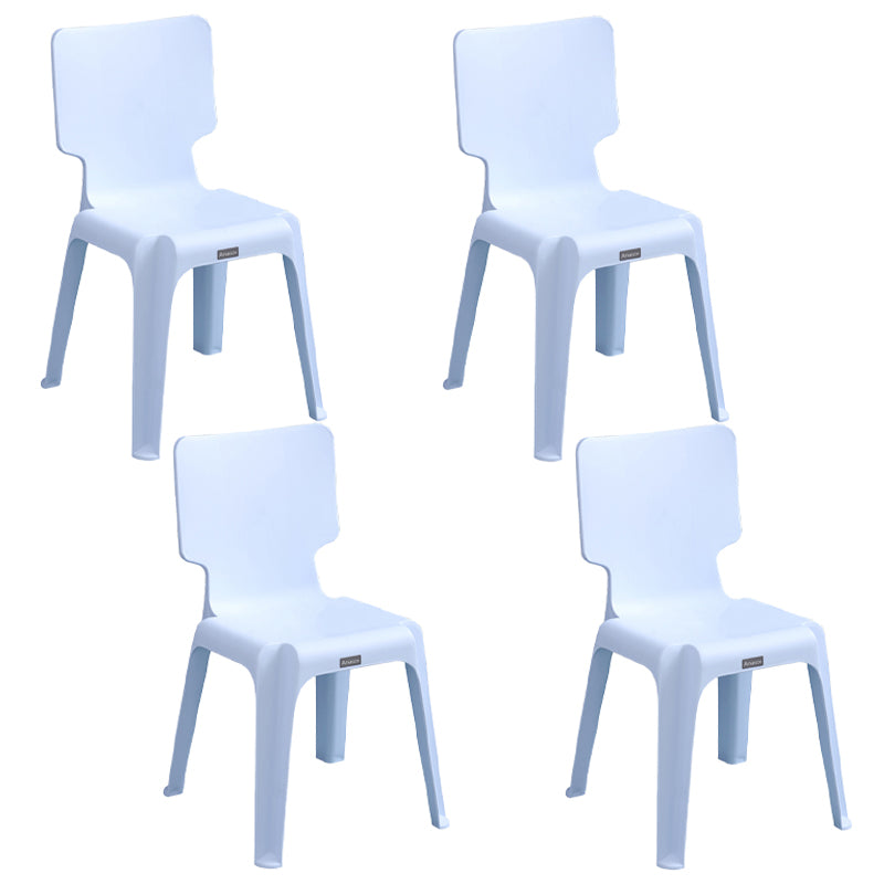 Chaise d'appoint en plastique pour marché nocturne scandinave, chaise de salle à manger à dossier solide, couleur claire
