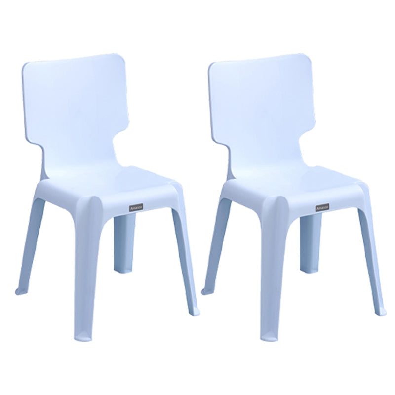 Chaise d'appoint en plastique pour marché nocturne scandinave, chaise de salle à manger à dossier solide, couleur claire