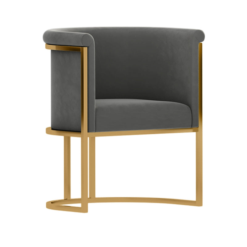Chaises sans accoudoirs rembourrées de style scandinave, chaises latérales à dossier solide pour la maison