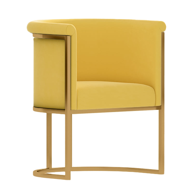 Chaises sans accoudoirs rembourrées de style scandinave, chaises latérales à dossier solide pour la maison