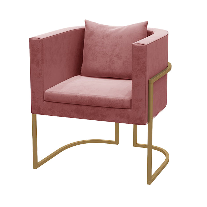 Chaises de salle à manger rembourrées sans accoudoirs de style scandinave, chaises latérales à dossier solide pour un usage domestique