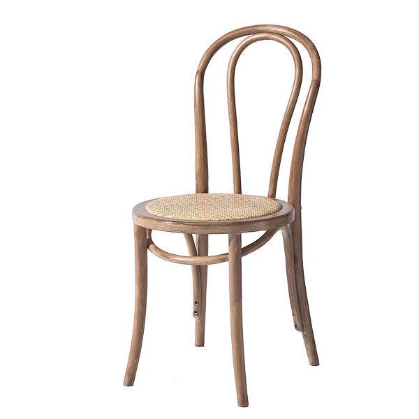 Chaise de style contemporain en bois de hêtre Cuisine Salle à manger Windsor Back Side Chairs