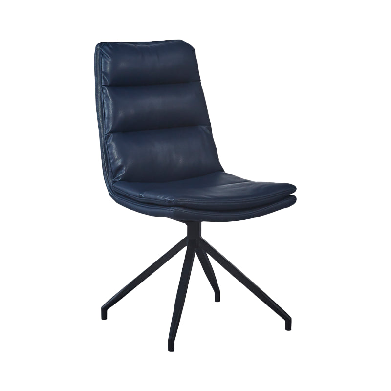 Chaises de salle à manger rembourrées scandinaves, chaises latérales sans accoudoirs à dossier solide pour un usage domestique