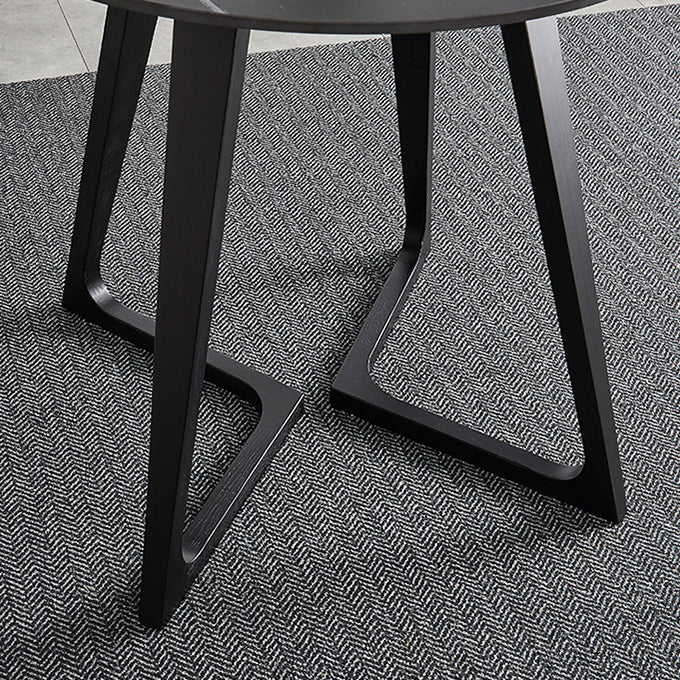 Mesa de comedor de piedra sinterizada de forma cuadrada industrial Mesa de comedor estándar para la cocina