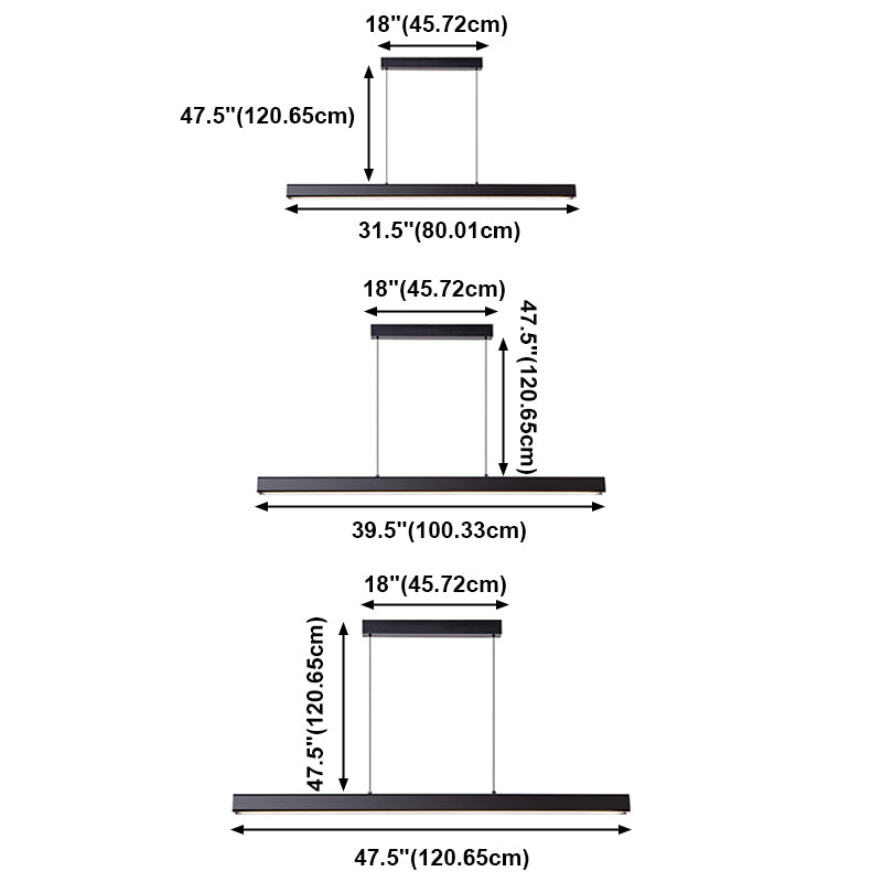 Modern Island Lighting Contemporary Ceiling Hanging Light Fixture for Drawing Room
