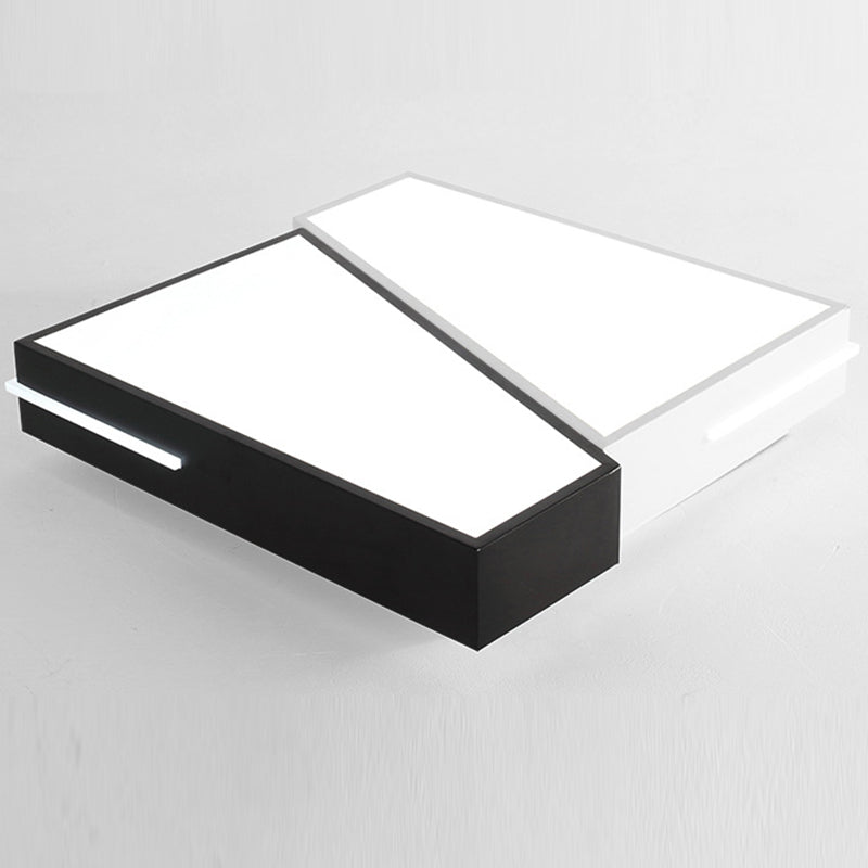 Plafonnier géométrique de style moderne, luminaire de plafond pour chambre à coucher, salon