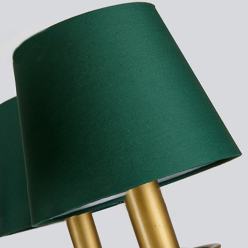 Multi-Head Chandelier Lighting Fixtures Traditional Chandelier Pendant Light with Fabric Shade