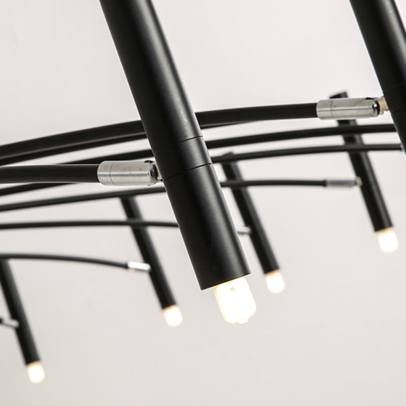 Simplicity Chandelier Light Fixture Sputnik Chandelier Pendant Light for Living Room