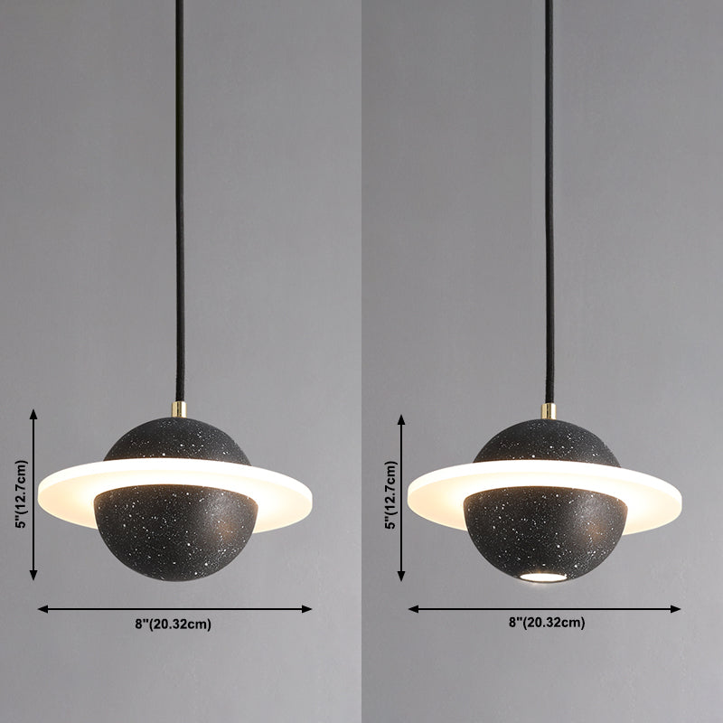 Kreatives Universum LED Pendelleuchter Einfachheit Hängende Lampe für Schlafzimmer Foyer