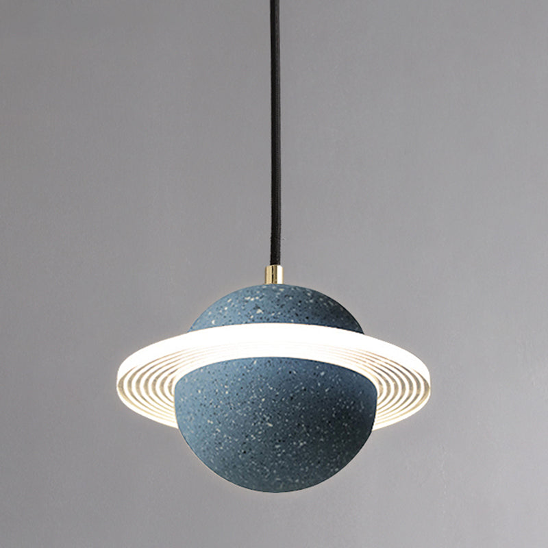 Kreatives Universum LED Pendelleuchter Einfachheit Hängende Lampe für Schlafzimmer Foyer