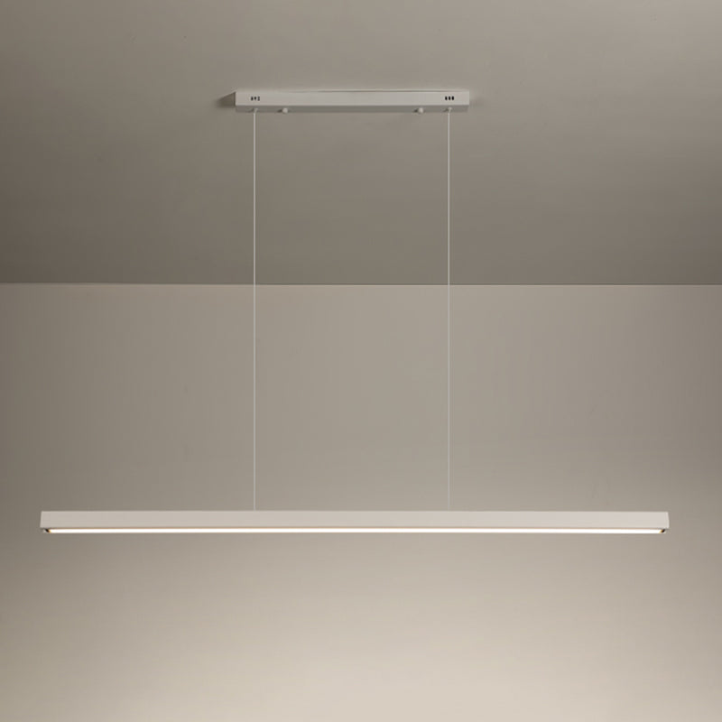 LED Modern eenvoudig hangende lichte rechthoek hanglamp met een hanglamp voor eetkamer