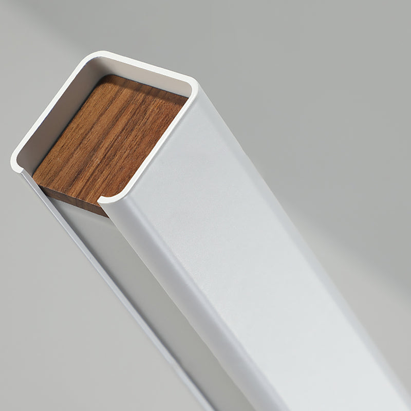 LED Modern eenvoudig hangende lichte rechthoek hanglamp met een hanglamp voor eetkamer