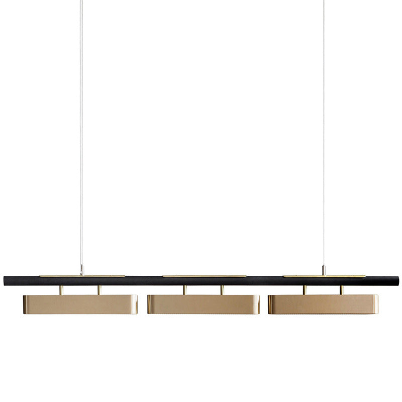 Modern Style LED Stainless Steel Hanging Light Fixture Dining Room Pendant Light