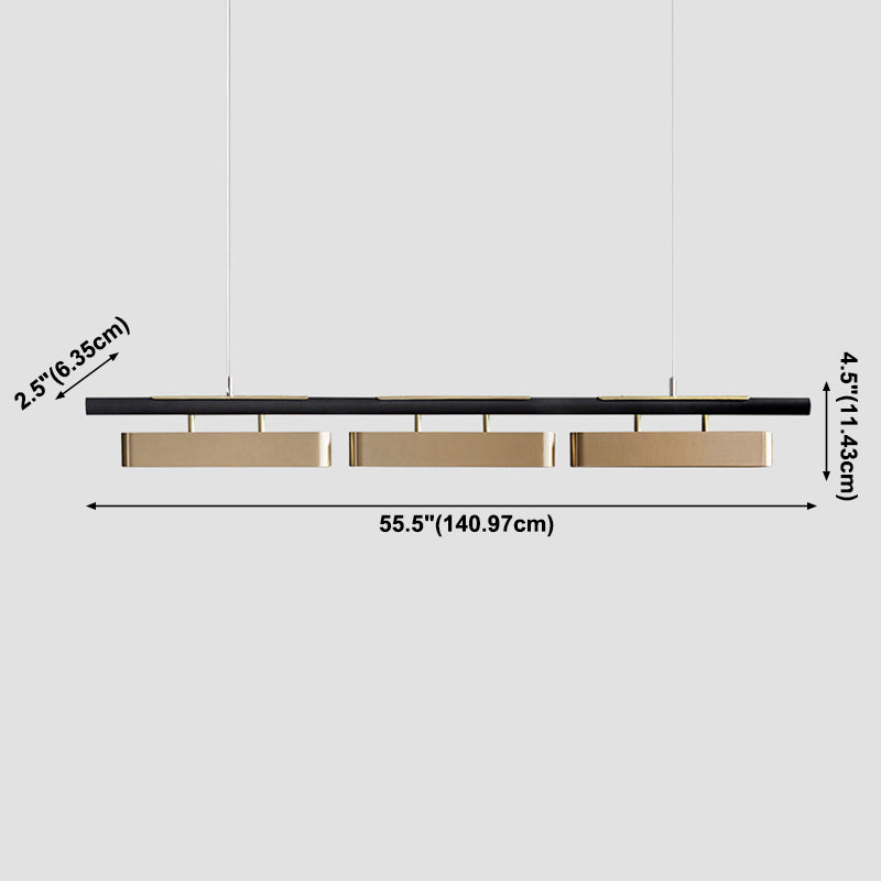 Moderner LED -Edelstahl -Hangleuchten Leuchten Esszimmer Pendellicht Licht