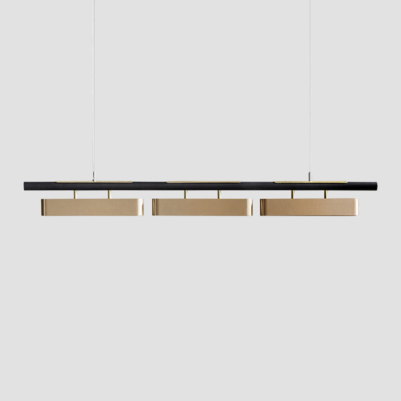Modern Style LED Stainless Steel Hanging Light Fixture Dining Room Pendant Light