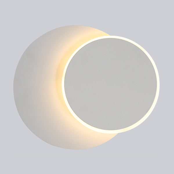 Minimalismus -Stil rotierende Wandleuchte LED -Wandlampe für Schlafzimmer Wohnzimmer