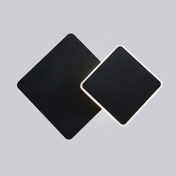 Minimalismus -Stil rotierende Wandleuchte LED -Wandlampe für Schlafzimmer Wohnzimmer