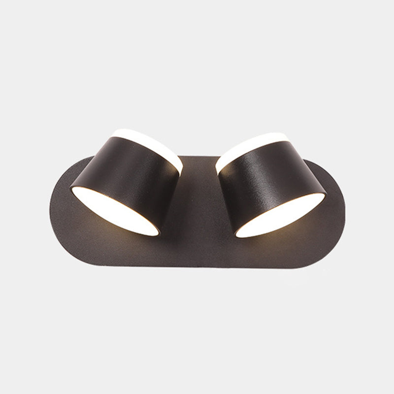 Schlafzimmer einfache LED -Leuchterleuchte rotierbare wandmontierte Beleuchtungskörper