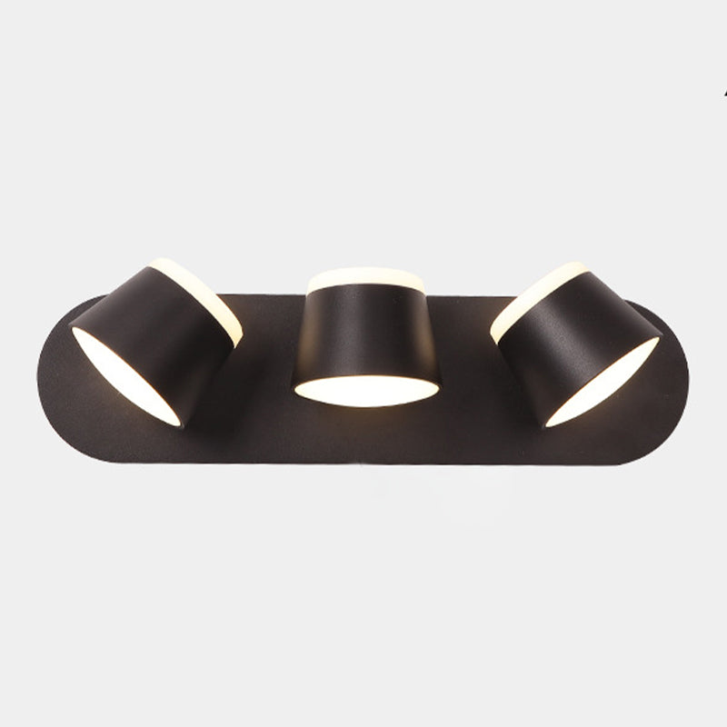 Schlafzimmer einfache LED -Leuchterleuchte rotierbare wandmontierte Beleuchtungskörper