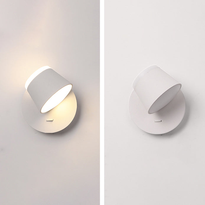 Schlafzimmer einfache LED -Leuchterleuchte rotierbare wandmontierte Beleuchtungskörper