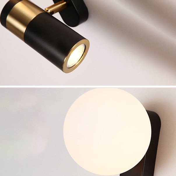 Minimalismus Rotatierbares Leuchtenleuchte zeitgenössische Wandleuchte für Schlafzimmer