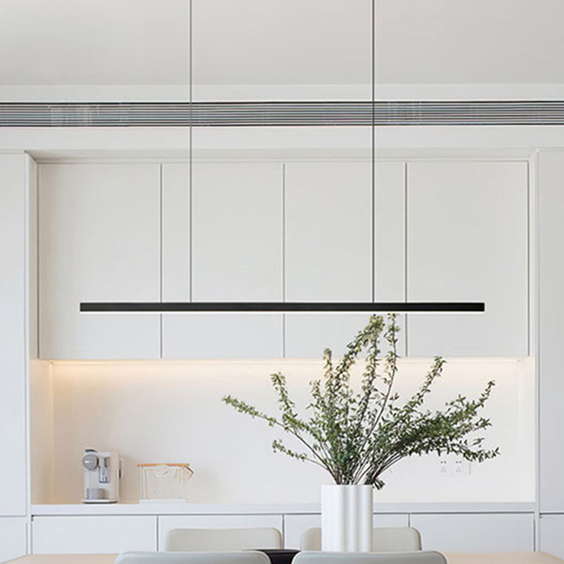 LED Rechteckinsel Leuchte moderne Stil einfache Anhängerlampe für Esszimmer