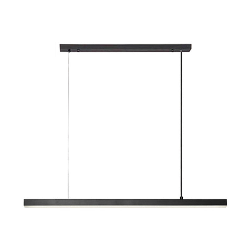 LED RECTANGE ISLAND LIGHT DIMPLE MODERN MODERN PENDANT LAMPE POUR SALLE DE DINSAGE