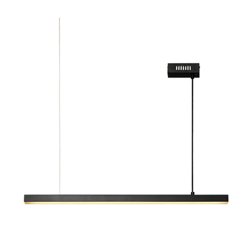 LED RECTANGE ISLAND LIGHT DIMPLE MODERN MODERN PENDANT LAMPE POUR SALLE DE DINSAGE