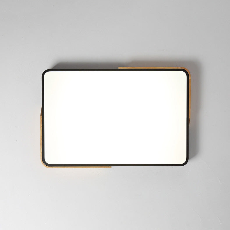 Modern Macaroon Geometric LED Massimale Lampada Ferro 1 Light Flush Mount per Bedroom