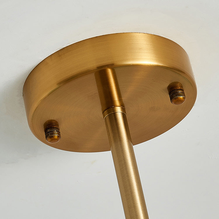 Pendants contemporains Sphère Glass Island Chandelier pour la cuisine